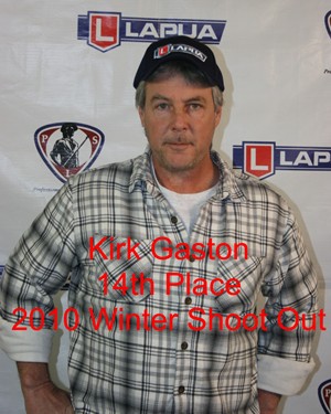 14th Place Kirk Gaston