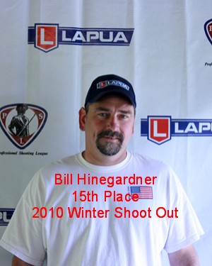15th Place Bill Hinegardner