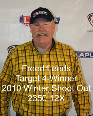 Target 4 Winner Fred Leeds