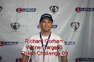 Target 3 Winner Richard Gorham