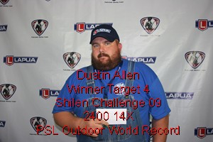 Target 4 Winner Dustin Allen