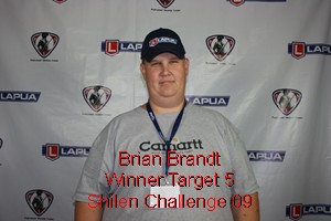 Target 5 Winner Brian Brandt